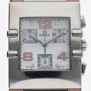 OMEGA Watches Stainless Steel/leather Quartz